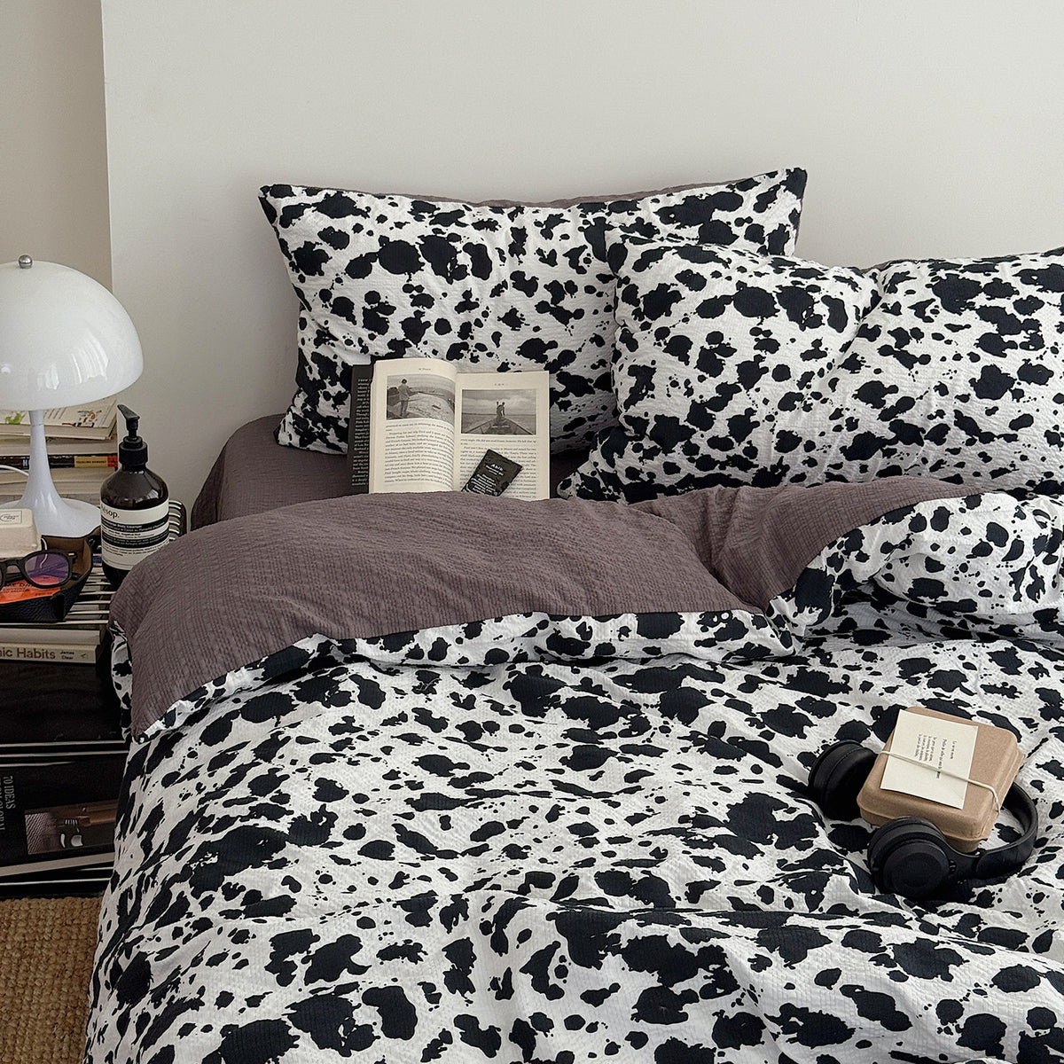 Playful Cartoon Character Bedding Set Homeandso