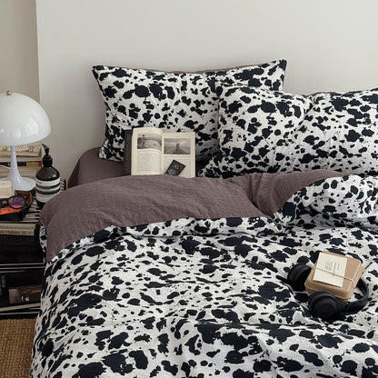 Playful Cartoon Character Bedding Set Homeandso
