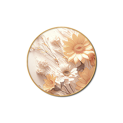 Elegant Floral Texture Wall Art Homeandso