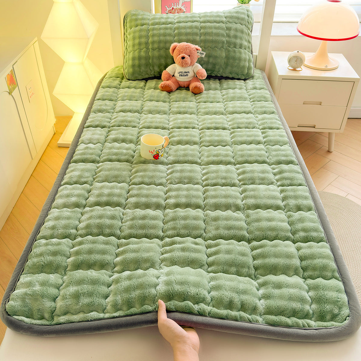 Plush Quilted Mattress Topper
