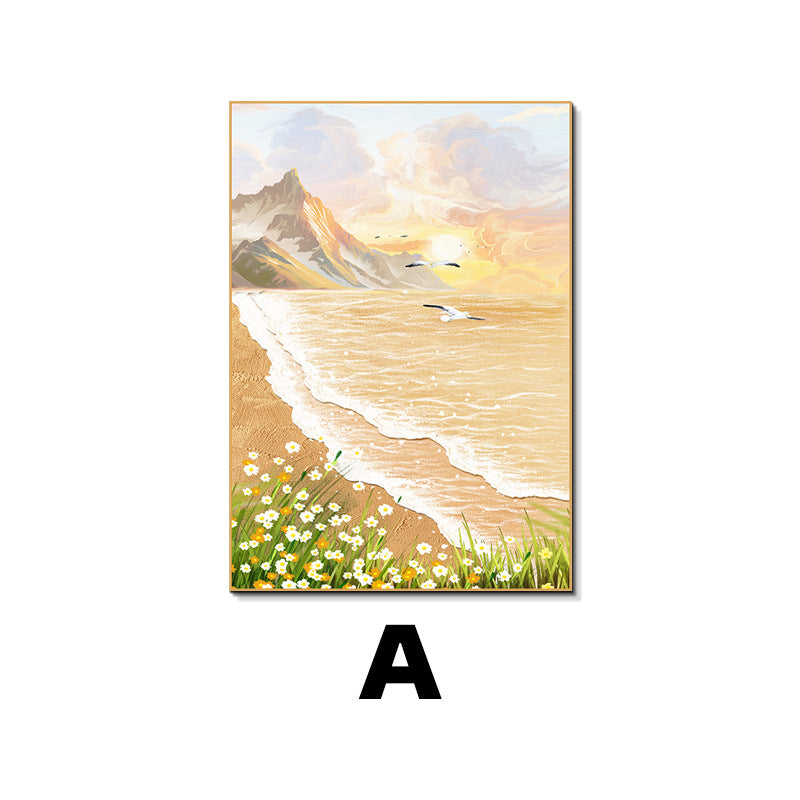 Framed Floral Canvas Artwork Homeandso