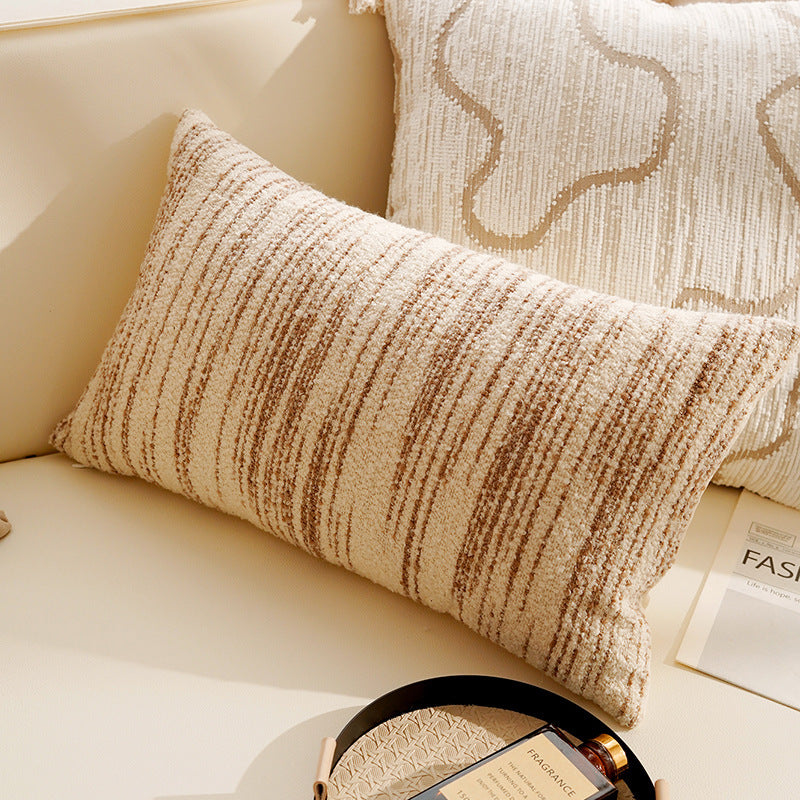 Luxurious Faux Fur Square Decorative Pillow