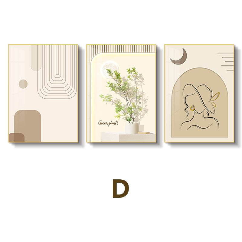Abstract Botanical Framed Art Prints Homeandso