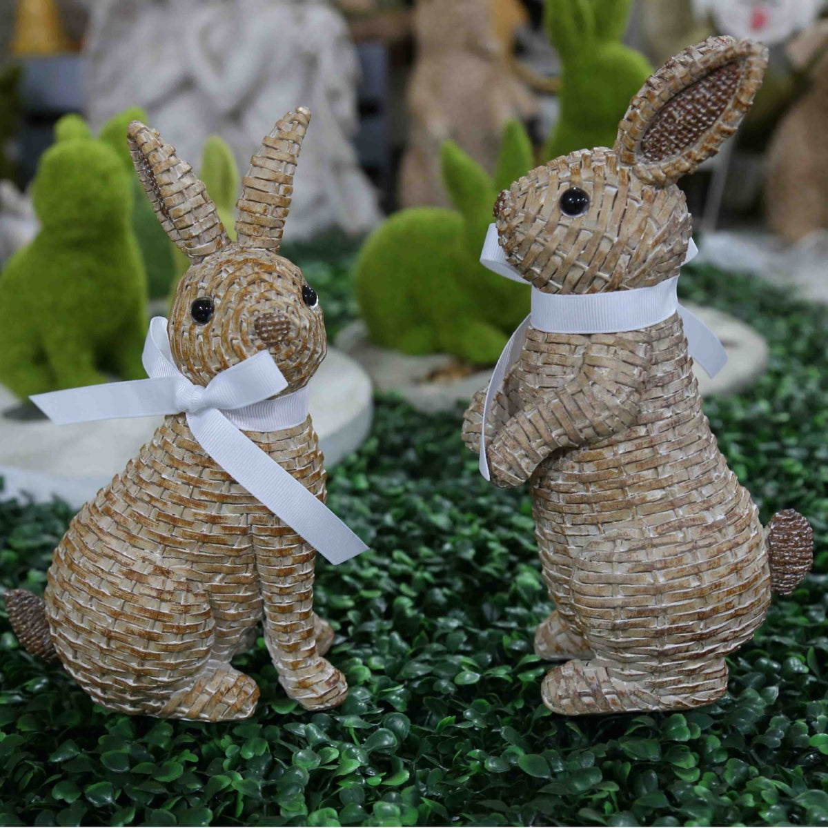 Decorative Bunny Figurine Homeandso