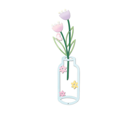 Floral Vase Wall Decor Homeandso