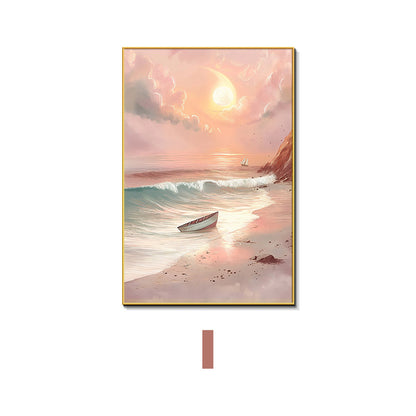 Beach Sunset Themed Canvas Wall Art Homeandso