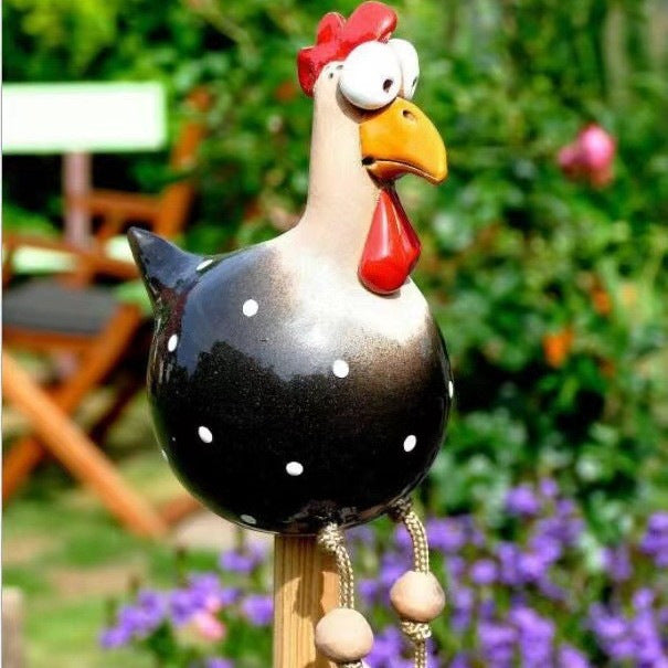 Decorative Chicken Figurine Homeandso