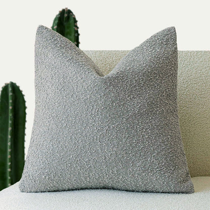 Textured Boucle Decorative Cushion