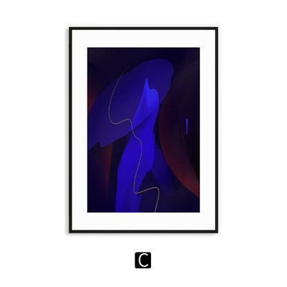 Abstract Line Art Canvas Print Homeandso 1790072945