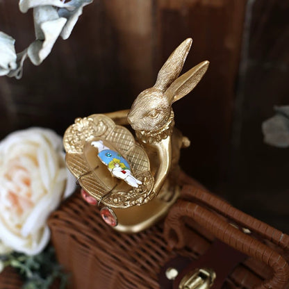 Decorative Rabbit-Inspired Phone Holder Homeandso