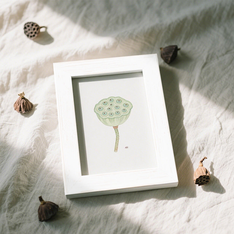 Decorative Botanical Illustration Frame