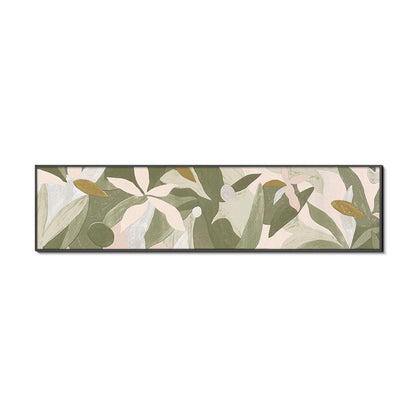Botanical-Themed Abstract Wall Mural Homeandso