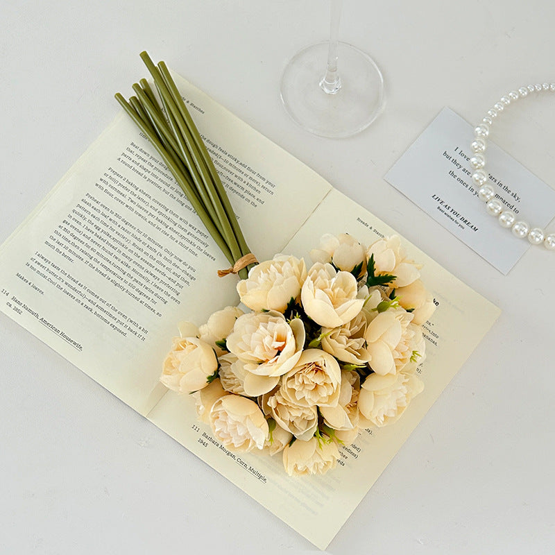 Lifelike Peony Bouquet