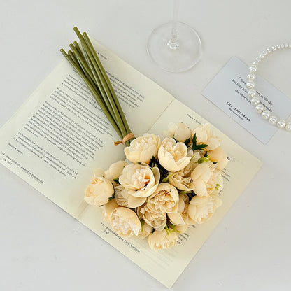Lifelike Peony Bouquet