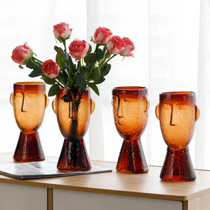 Künstlerische Gesichtsform Dekorative Vase