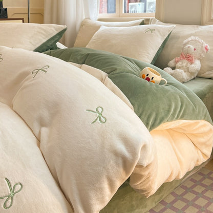 Luxurious Plush Duvet Set Homeandso