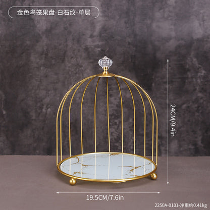 Decorative Birdcage Display Stand Homeandso