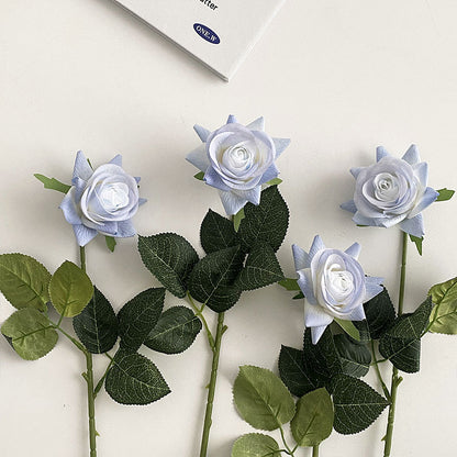 Realistic Faux Rose Stem Arrangement