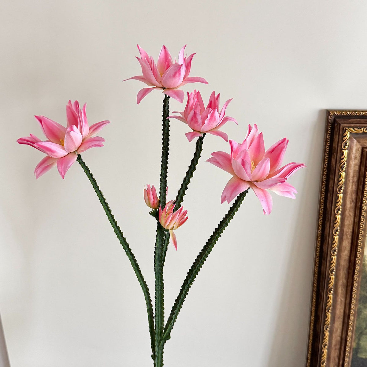 Decorative Faux Lotus Flower Arrangement for Home
