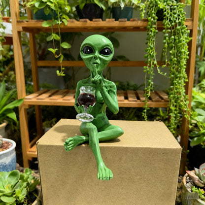 Decorative Alien Figurine Homeandso