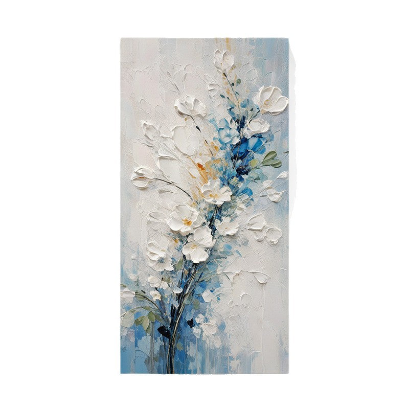 Floral Relief Canvas Wall Art Homeandso