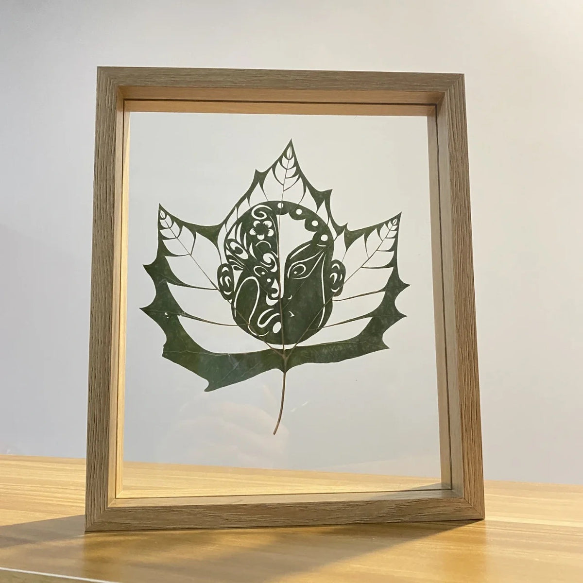 Artistic Leaf Frame