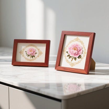 Floral Art Picture Frame