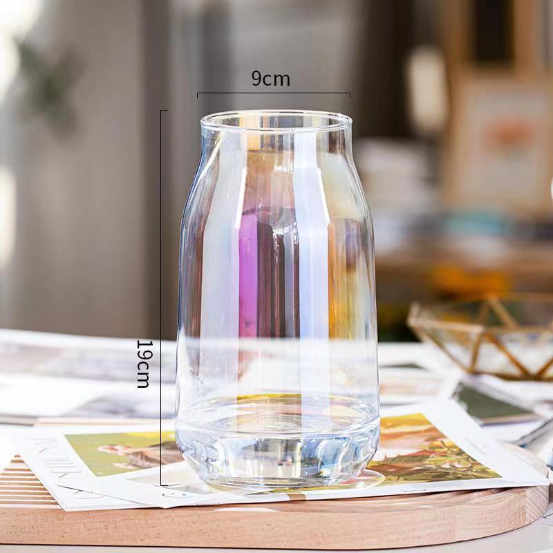 Elegante taillose Glas Wasserkrug