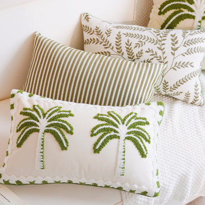 Botanical Print Decorative Throw Pillow