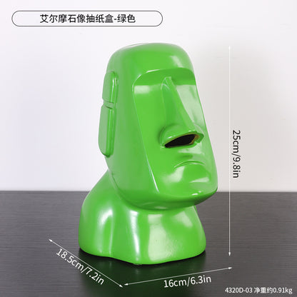 Artistic Moai Figurine Homeandso