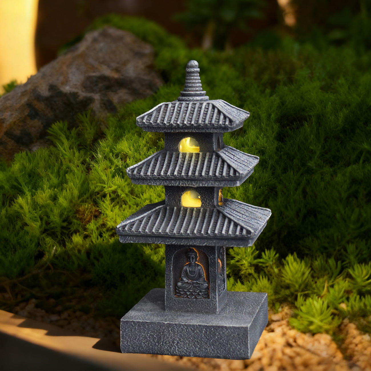 Home Decor Decorative Pagoda Statue Homeandso