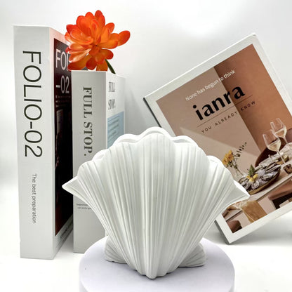 Decorative Shell Planter Homeandso