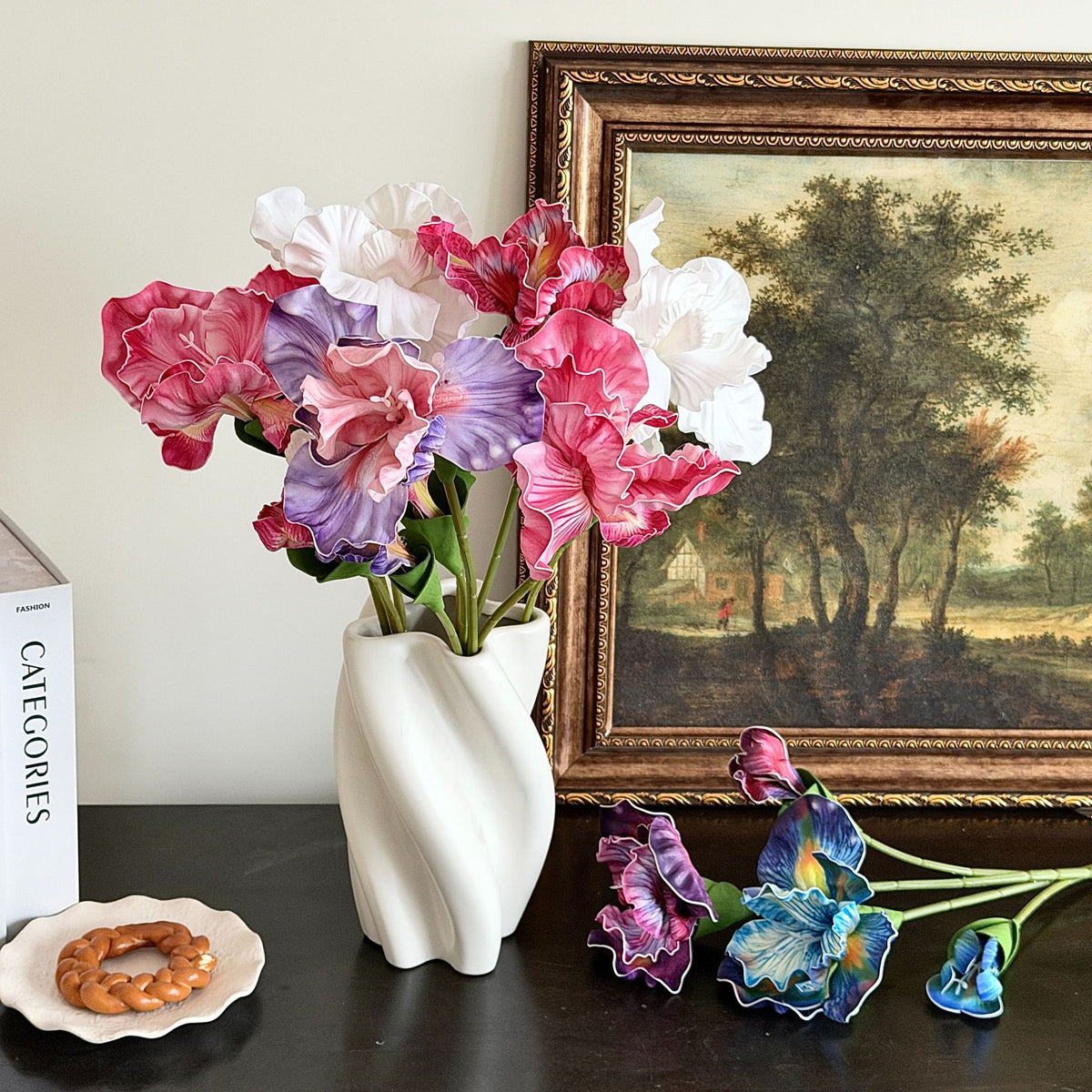 Lifelike Orchid Floral Bloom