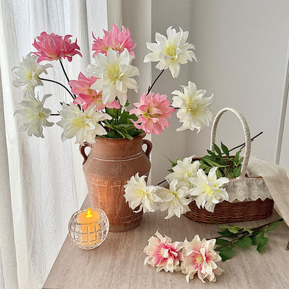 Decorative Faux Peony Stem for Floral Arrangements
