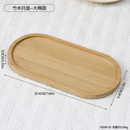 Bamboo Serving Tray Homeandso