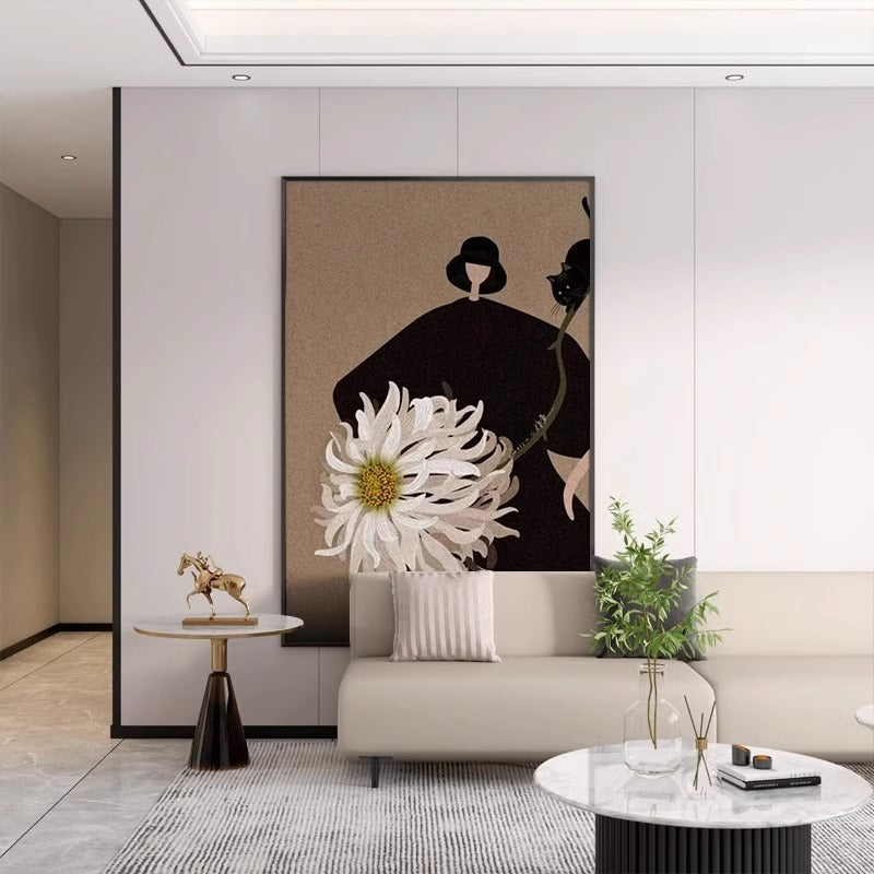 Artistic Floral Wall Art Homeandso