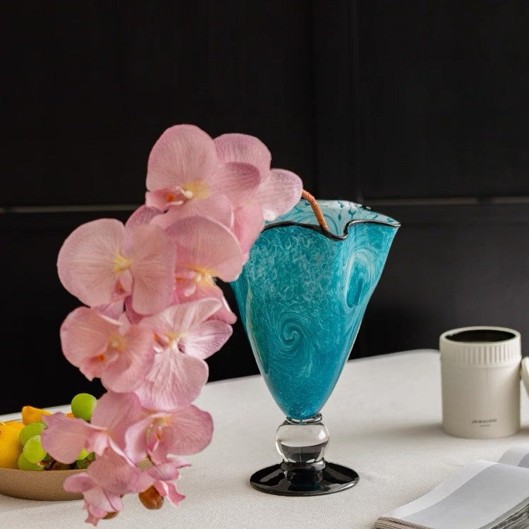Homeandso Decorative Glass Vase