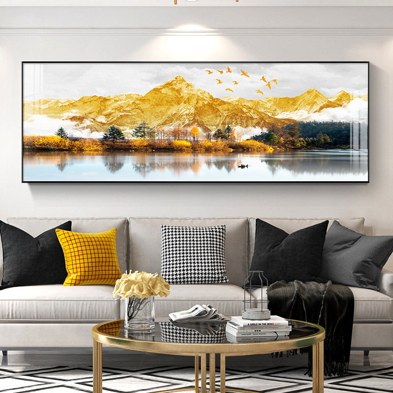 Framed Mountain Landscape Artwork Homeandso