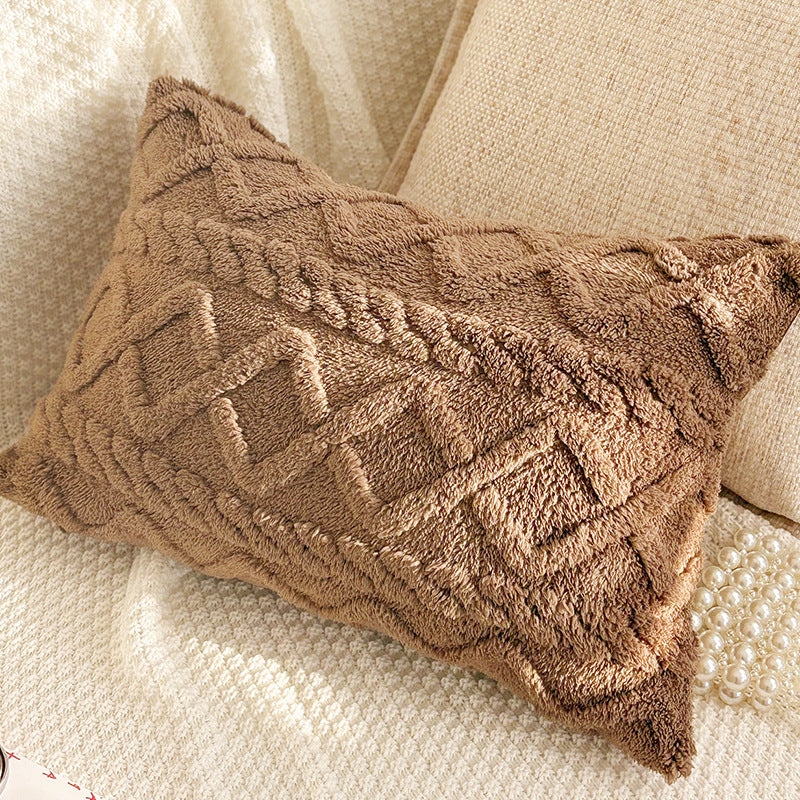 Embroidered Decorative Throw Pillow
