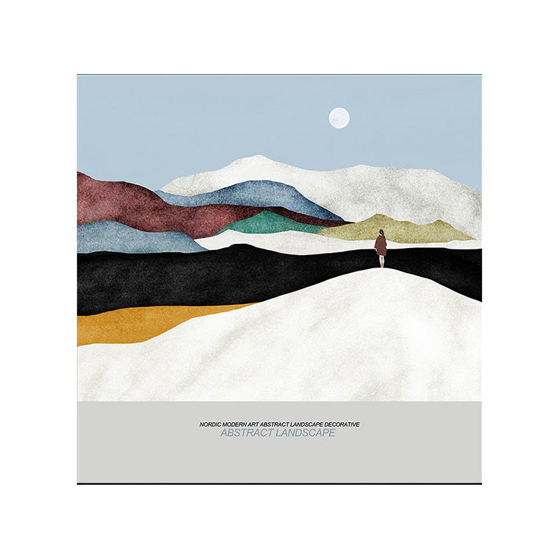 Abstract Landscape Framed Art Print Homeandso