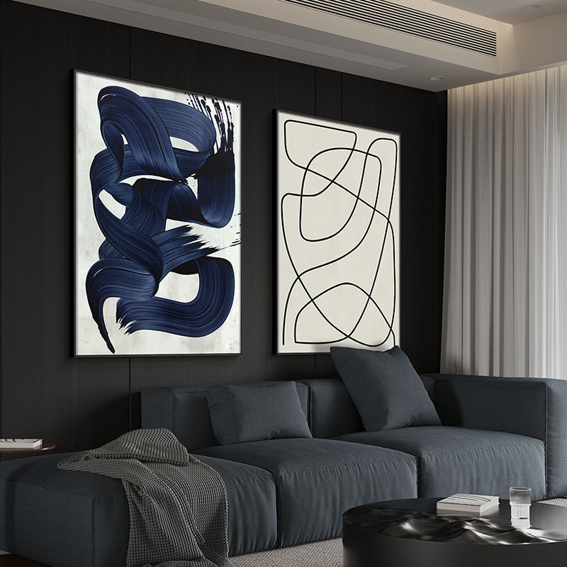 Abstract Brushstroke Wall Art Homeandso