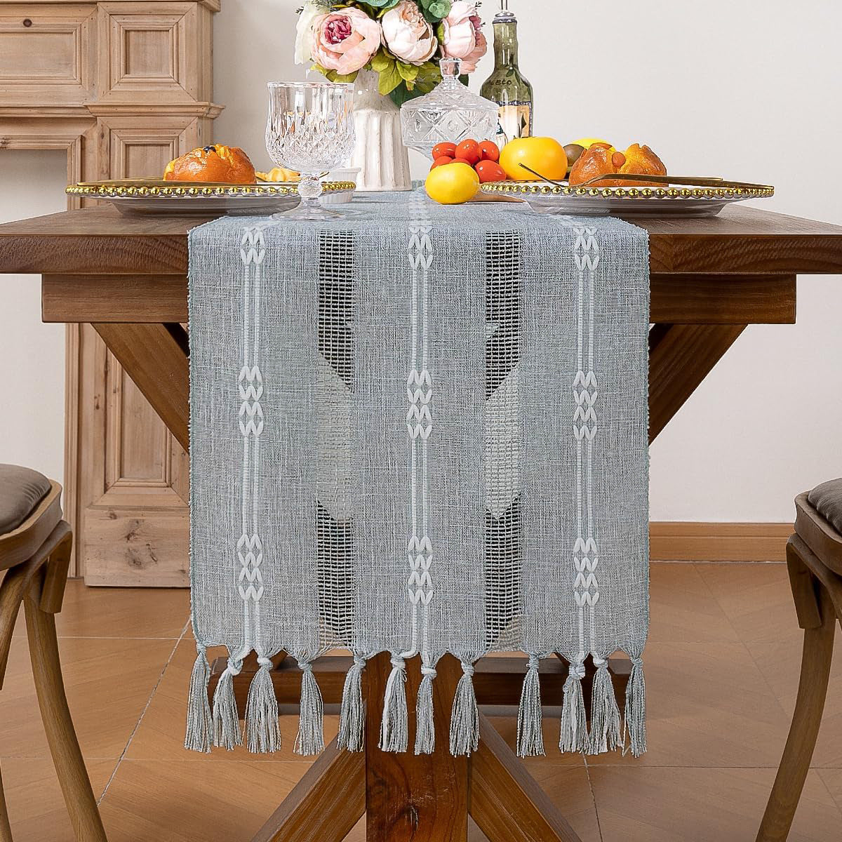 Elegant Table Runner for Dining Room Decor