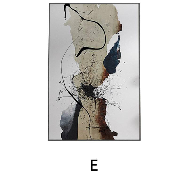 Abstract Expressionist Canvas Wall Art Homeandso