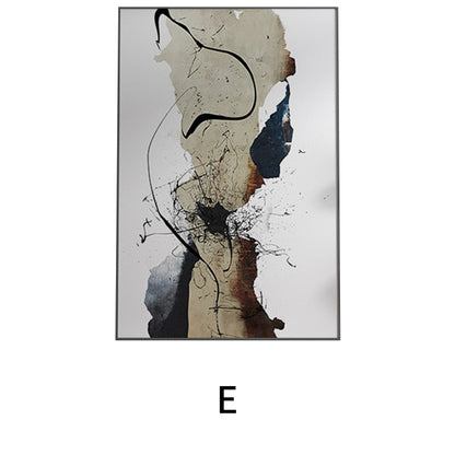 Abstract Expressionist Canvas Wall Art Homeandso