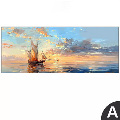 Sailing Seascape Canvas Artwork Homeandso