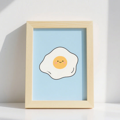 Whimsical Egg Art Frame