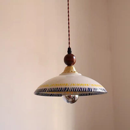 Vintage Circus-Style Pendant Lamp
