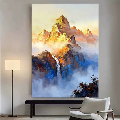 Majestic Mountain Landscape Wall Art Homeandso