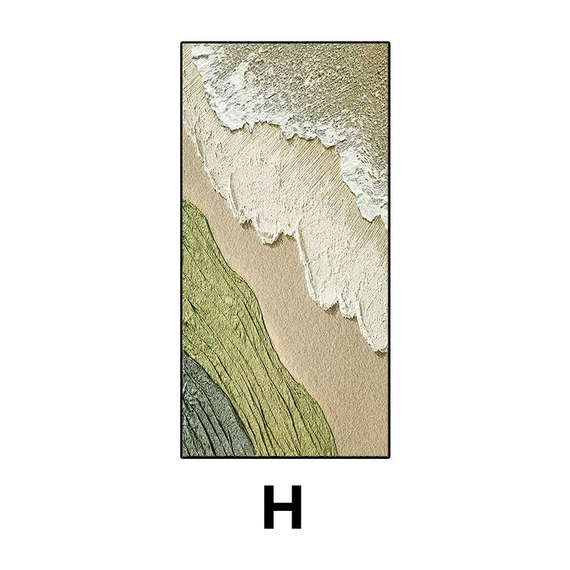 Abstract Textured Landscape Canvas Art Homeandso
