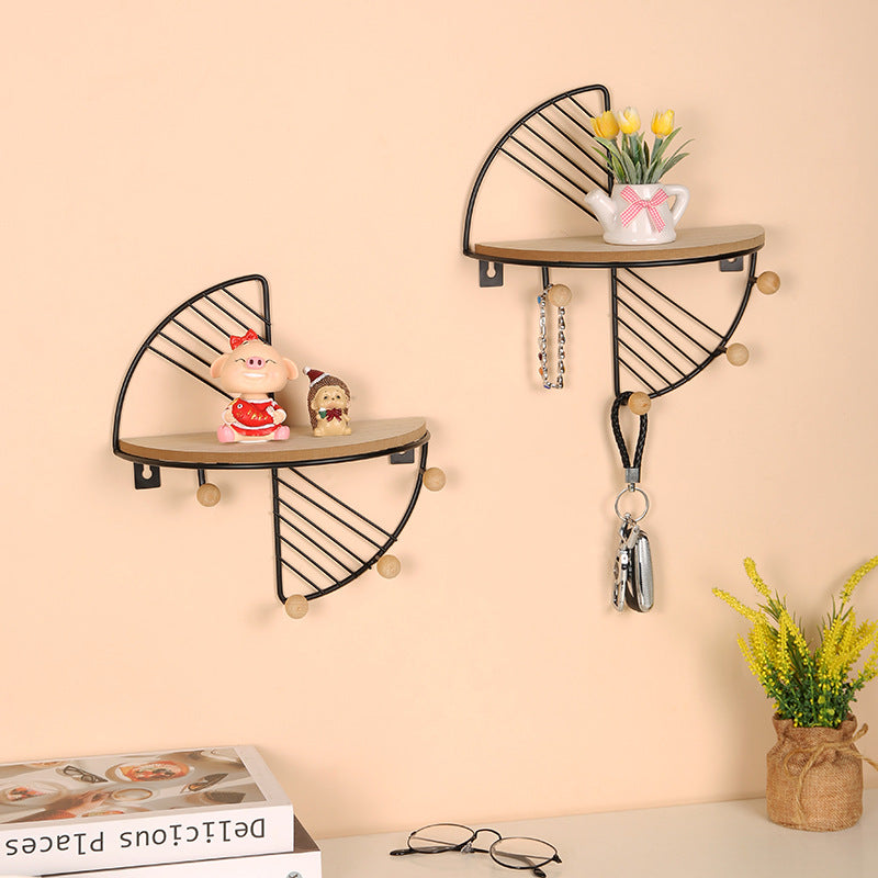 Modern Geometric Wall Shelf Homeandso
